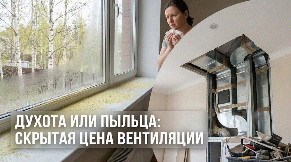 Весна в новом доме: почему приходится выбирать между духотой и слоем пыльцы на подоконнике