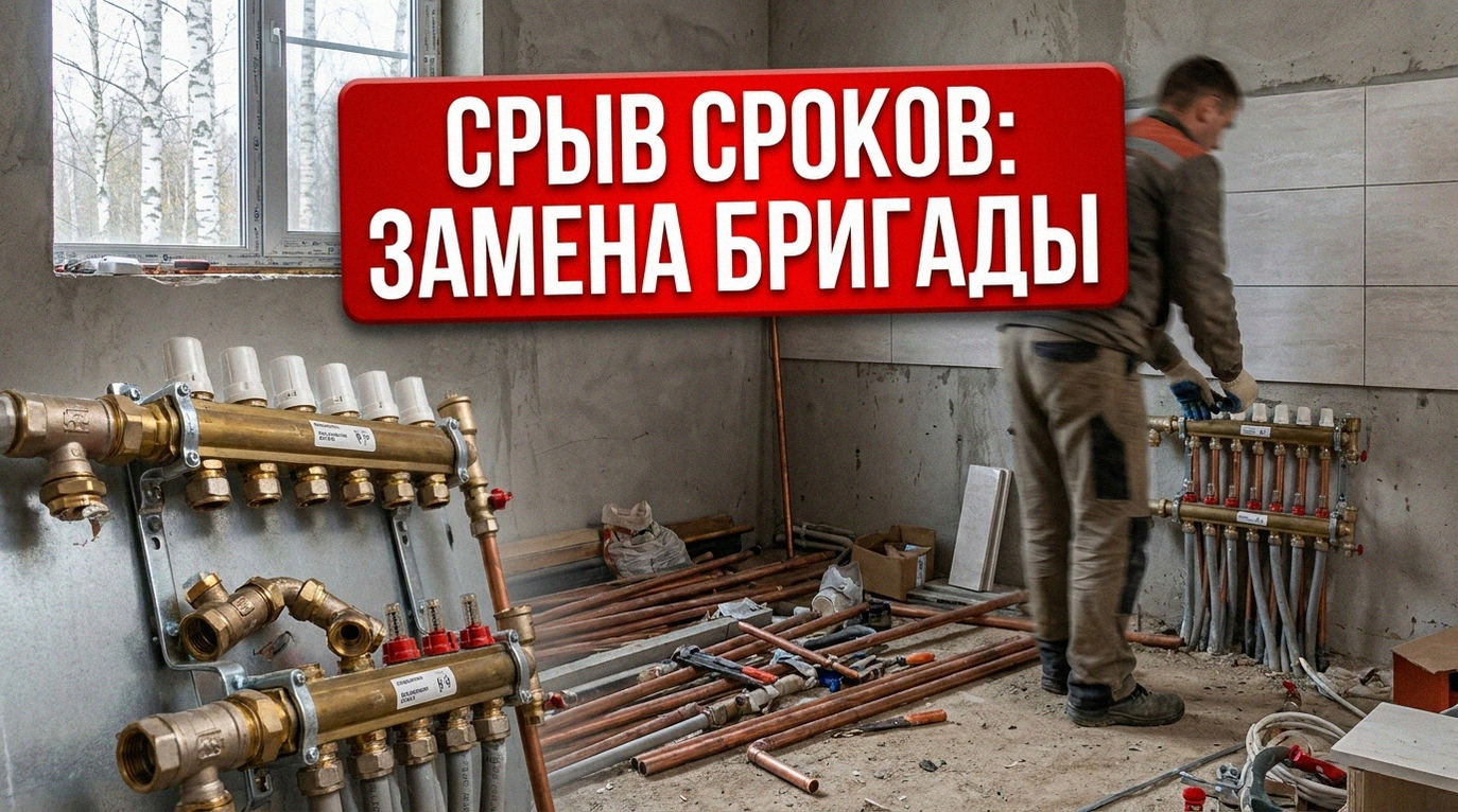 Срыв сроков: как безопасно поменять строительную бригаду