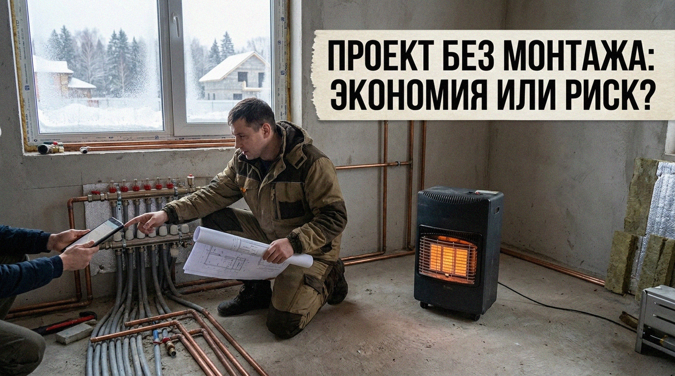 Проект без монтажа: как сэкономить и кто ответит за ошибки