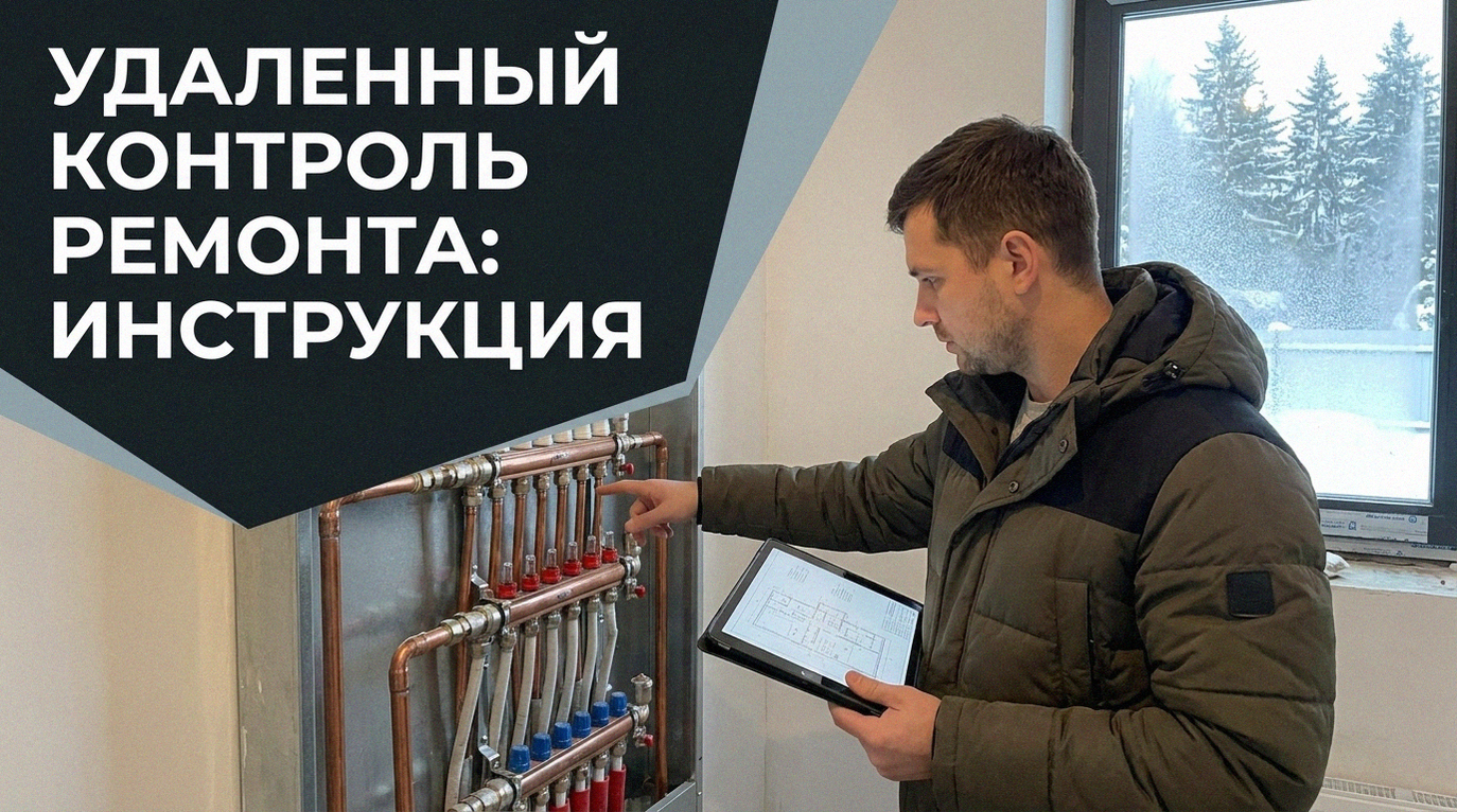 Ремонт из другого города: кого нанять и как вести удаленный контроль