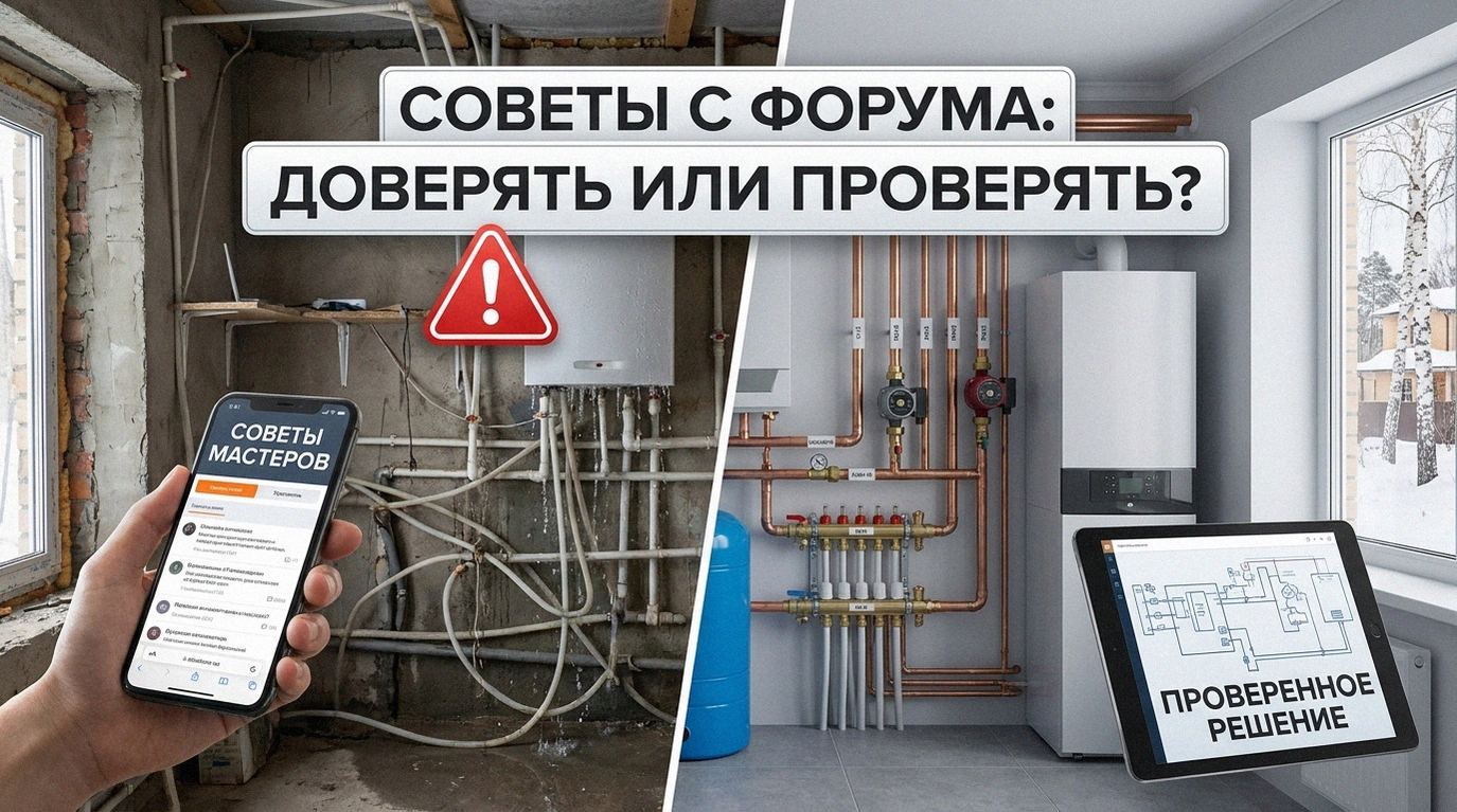 Стоит ли верить советам на форумах при строительстве дома